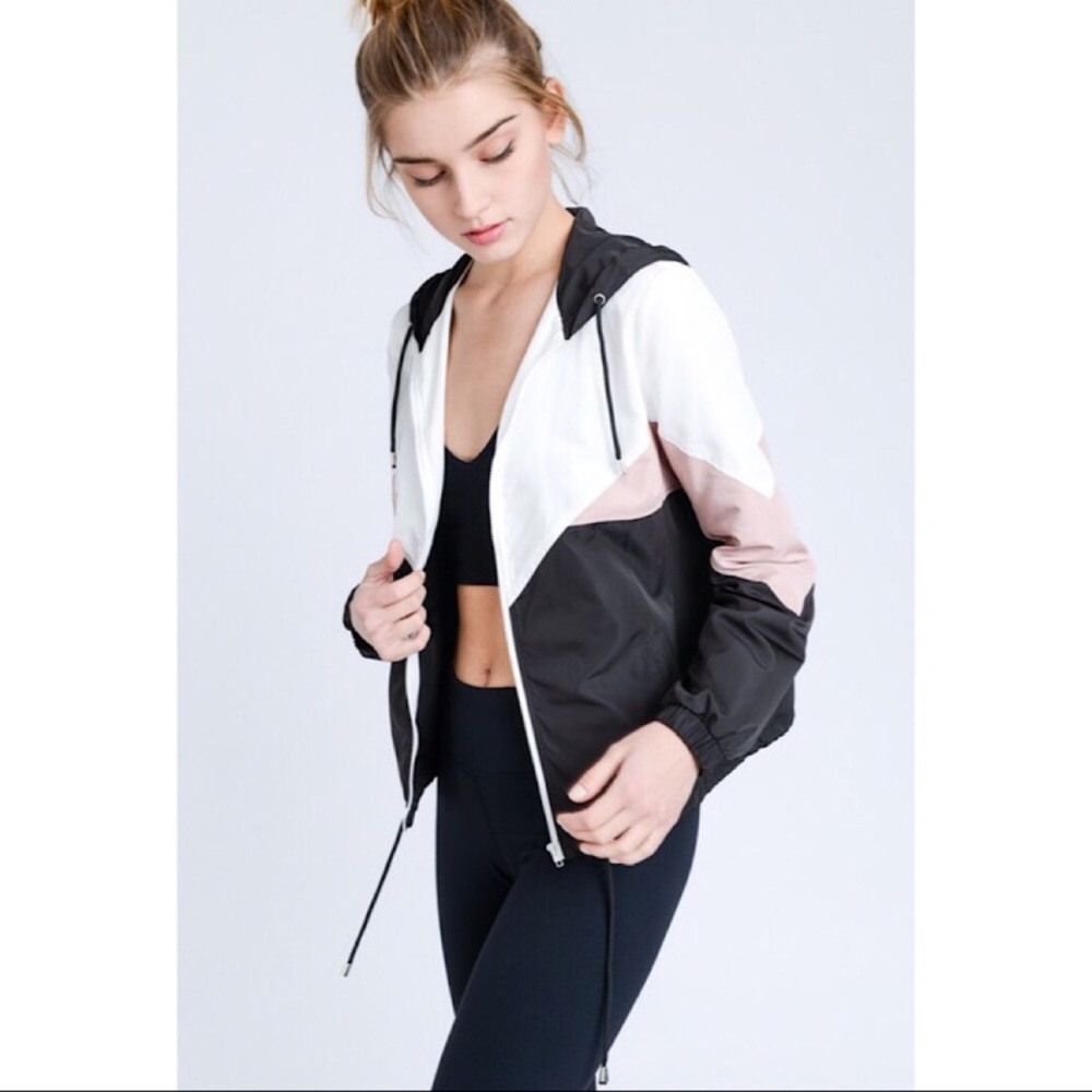 Color-block Lightweight Windbreaker